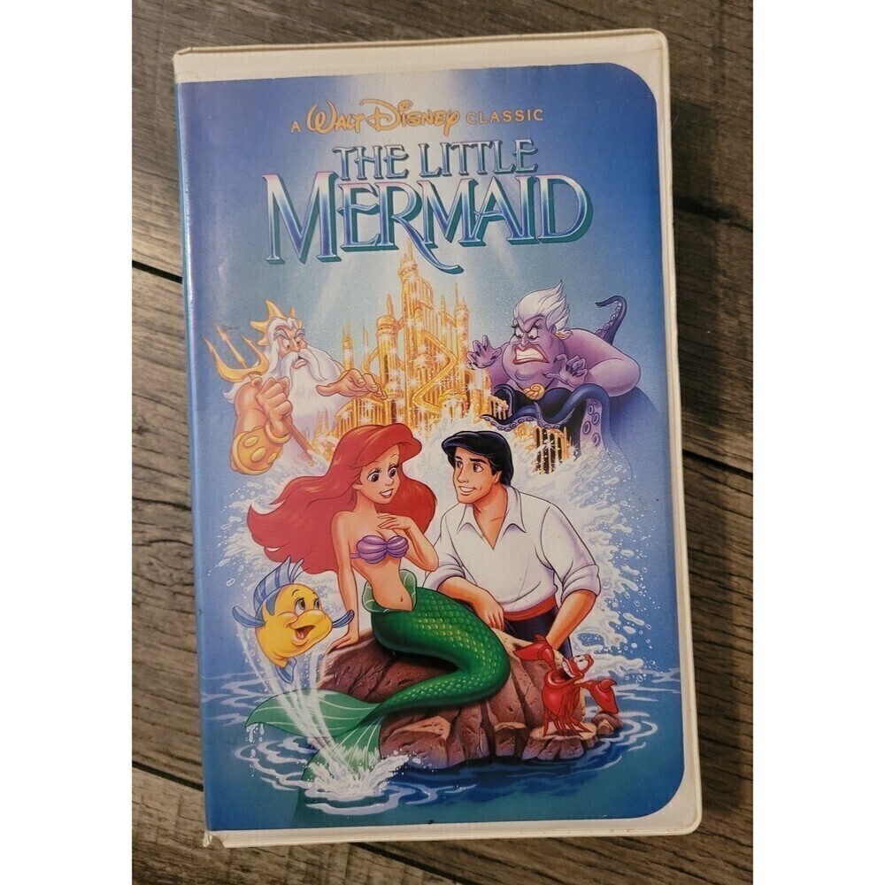 The Little Mermaid ORIGINAL DISCONTINUED/BANNED VHS